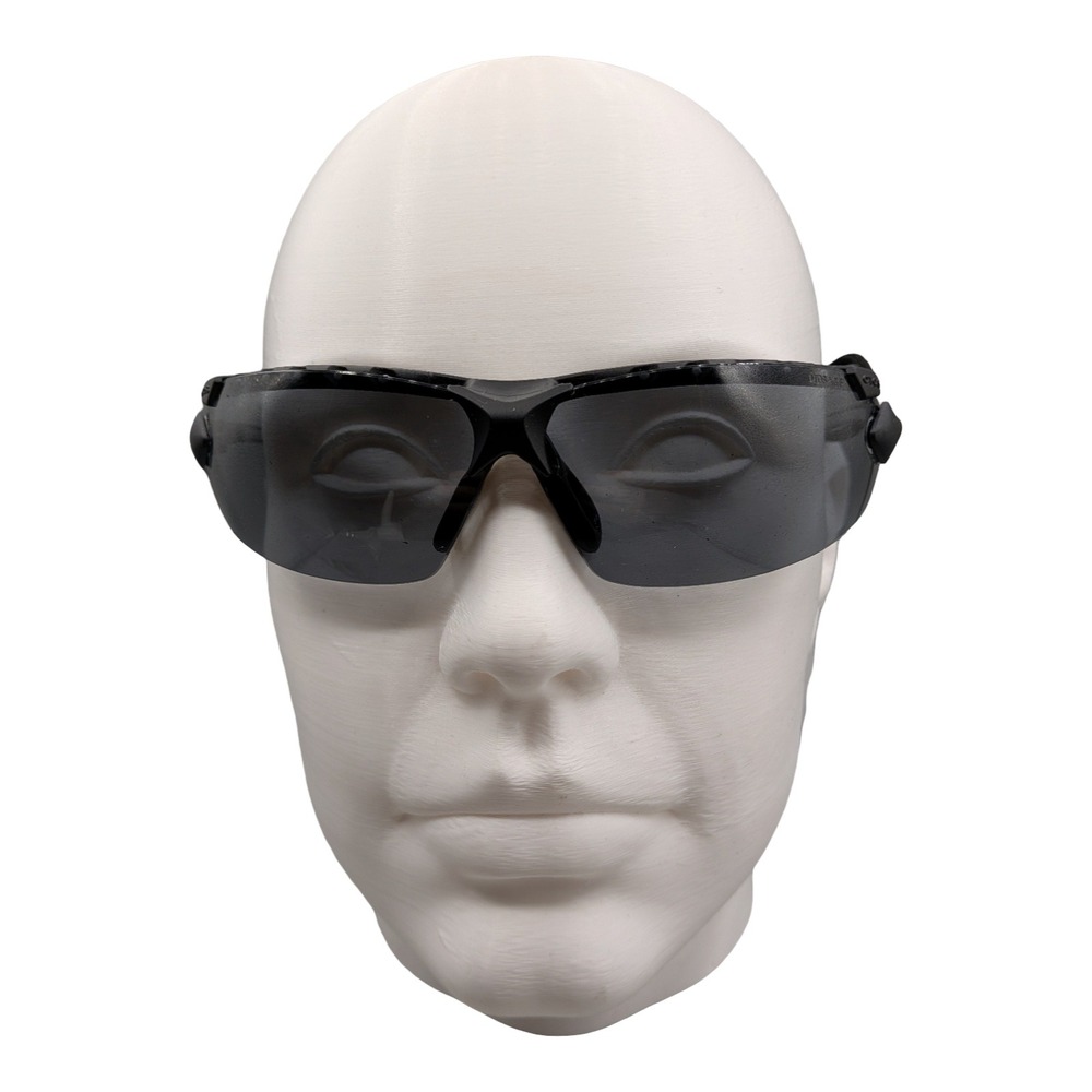 OTOS Solo B-904 Safety Sunglasses Black Grey Z87+ Protective Eyewear with Case